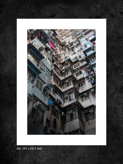Fotokonst från PWMFoto visar foto från Hong Kong med titeln ”Human Anthril” / Photo Art by PWMFoto showing a photo from Hong Kong with the title ”Human Anthril”