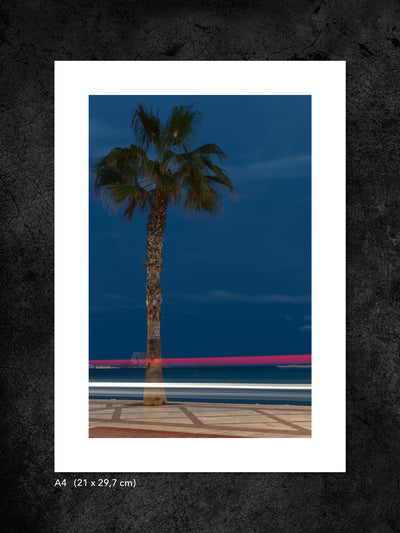 Fotokonst från PWMFoto med titeln ”Altea Beach” / Photo Art by PWMFoto called ”Altea Beach”