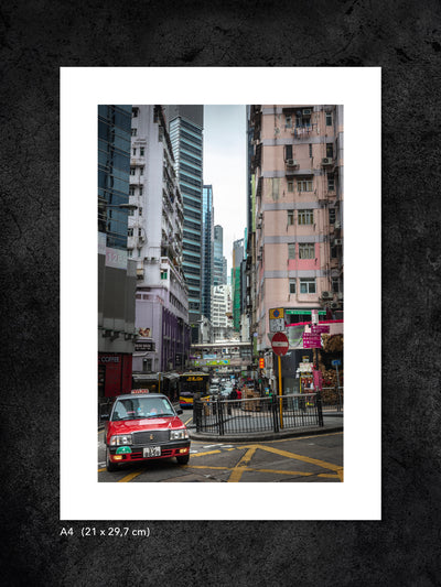Fotokonst från PWMFoto visar foto från Hong Kong med titeln ”Soho” / Photo Art by PWMFoto showing a photo from Hong Kong with the title ”Soho”