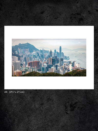 Fotokonst från PWMFoto visar foto från Hong Kong med titeln ”Wilson Trail 2” / Photo Art by PWMFoto showing a photo from Hong Kong with the title ”Wilson Trail 2”